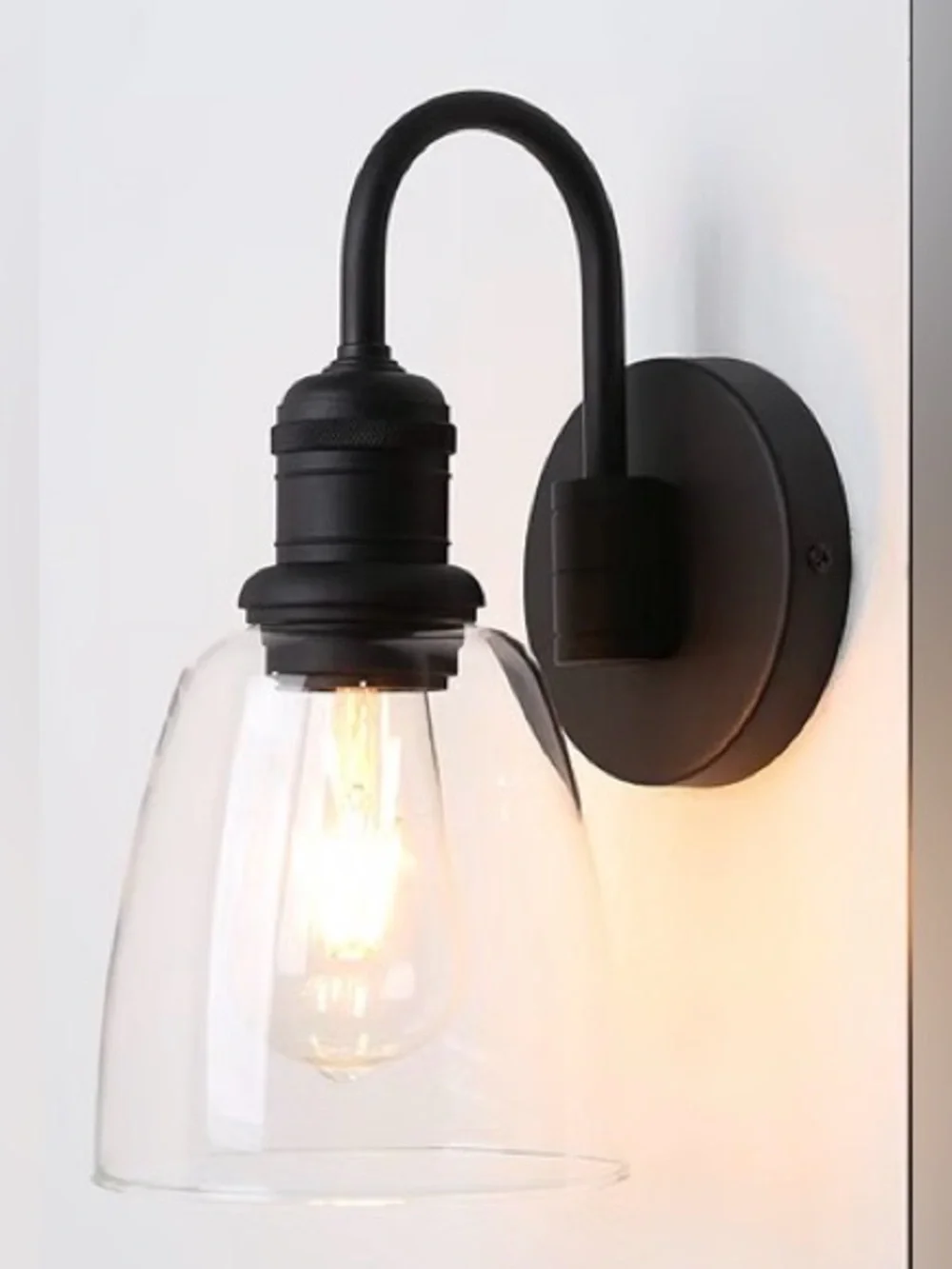 Yosoan 1-Light Vintage Wall Sconce